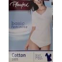 Basic Feminine Short Sleeve T-shirt памучна тениска